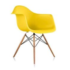 Imagem de Cadeira Charles Eames Wood Com Braço - Marca Inovartte - Cor 