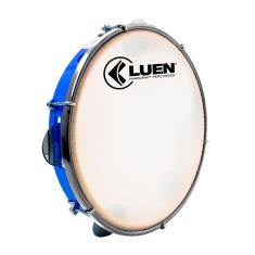 Imagem de Pandeiro Luen 10" ABS Platinelas Inox Pele Leitosa 