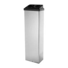 Imagem de Lixeira Inox Para Copos Descartáveis - Copos Água Café e Mexedor