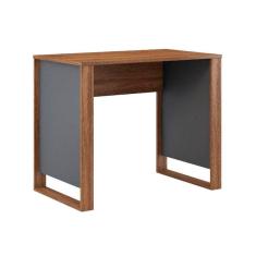 Imagem de Mesa de Computador Solteiro Office Morada Avena/Grafito - Demóbile