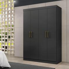 Imagem de Guarda Roupa 4 Portas Paris Espresso Móveis