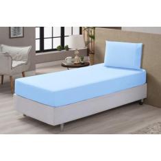 Imagem de Lençol Solteiro 2 Peças 400 Fios Micropercal - Out Casa Confecções