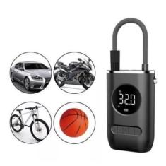 Imagem de Calibrador Compressor Pneu Digital Carro Bike Sem Fio - Império