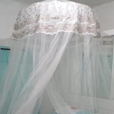 Imagem de Mosquiteiro Teto Casal Gigante Para Cama Box Queen King Size - Nordesu