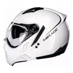 Imagem de Capacete Moto Peels Mirage Classic Branco Brilho, 61