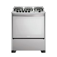 Imagem de Fogão de Piso Dako 5 Bocas Acendimento Automático Cor Inox Magister Inox Style