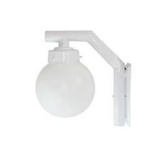 Imagem de Arandela Solarium 210 Globo de Polietileno  Branco