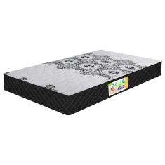 Imagem de Colchão Solteiro Gazin 88x22x188cm - Densidade D33 Cr403a Preto/branco