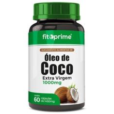Imagem de Óleo De Coco Extra Virgem 1000Mg 60 Cápsulas Fitoprime