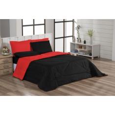 Imagem de Kit Queen Edredom + Lençol Ternura 6 Peças Dupla Face - Cortinas Ibiti