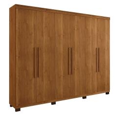 Imagem de Guarda Roupa Casal 6 Portas 4 Gavetas Master Benetil Cinamomo