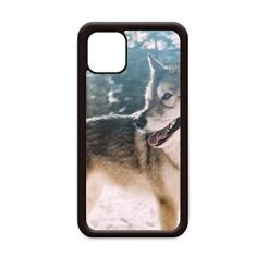 Imagem de Capa Smile White Dog Snow Imagem para iPhone 12 Pro Max para Apple Mini Mobile Case Shell