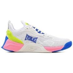 Imagem de Tênis Everlast Edição Climber Pro 2.0 Feminino - Branco/Rosa/Amarelo-Feminino