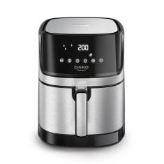 Imagem de Fritadeira Elétrica Air Fryer Sem Óleo 5L Dako com Painel Digital 1700W Preto/Inox 127V