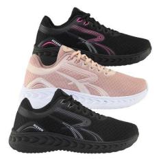 Imagem de Kit 3 Pares Tenis Feminino Combo Caminhada Corrida Academia - Rixxon, 