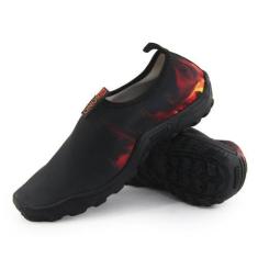 Imagem de Tênis Neoprene Sapatilha Híbrida Caminhada Corrida Trilha - Bono, Verm