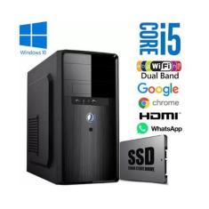 Imagem de Computador - Intel Core I5- Quad Core, 16GB, SSD 240GB, 500W, GAB - WI