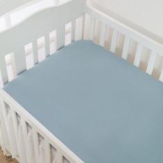 Imagem de Lençol de Elástico + Fronha 100% Algodão Para Berço Toque Macio Anti A