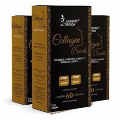 Imagem de Collagen Secrets Colageno Hidrolisado Tipo 1 Com 3x60 cápsulas Liquida