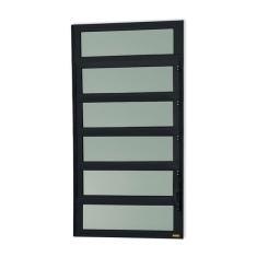 Imagem de Janela De Alum nio Basculante 120x60cm Vidro Mini Boreal Elit