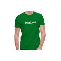 Camiseta Masculina Verde - intelbras