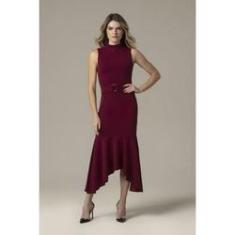 Imagem de Vestido Midi Lado Avesso Bordo