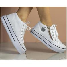 Imagem de Tenis Plataforma Via Star Shoes Ref. 1000 Branco