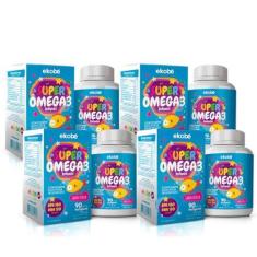 Imagem de Kit Com 04 - Super Ômega 3 Infantil 90 Cápsulas Mastigavéis Ekobé