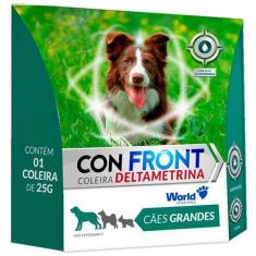 Imagem de Coleira Antipulgas E Carrapatos Deltametrina Óleo De Citronela Confron