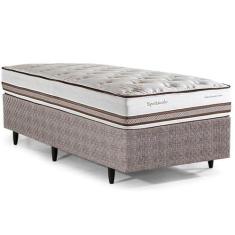 Imagem de Cama Box de Solteiro Herval Spettácolo de Molas Ensacadas, 74x96x203 cm