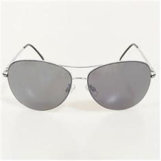 Imagem de Óculos de Sol OTTO Aviador em Metal Monel® Prata