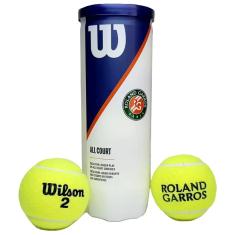 Imagem de Bola de Tênis Wilson Roland Garros All Court tubo 3 bolas