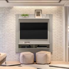 Imagem de Painel Home Capri Smart para TVs de até 43 polegadas Linea Brasil - Off White