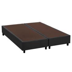 Imagem de Cama Box Base Queen Universal Suede Gray 158X198x20 Costa Rica