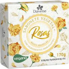 Imagem de Sabonete Vegetal Rosas Amarelas 170G Davene