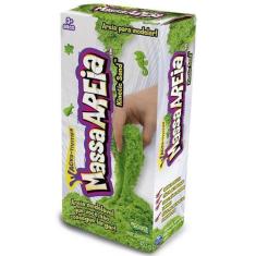 Imagem de Massinha Areia Cinética Azul Modelar Kinetic Sand 453G - Sunny