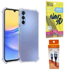 Imagem de Capinha Antishock Galaxy A05 + Cabo Tipo-C + Pelicula 9D