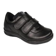 Imagem de Tênis Colegial Escolar Unissex Infantil Menina Menino Sames 1506, Pret