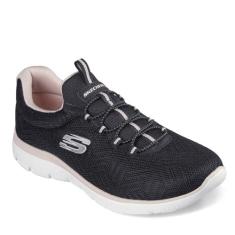 Imagem de Skechers Tênis esportivo feminino Dynamight-Breakthrough, Preto/rosa, 36