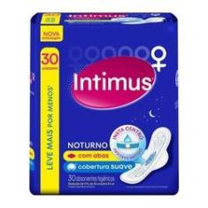 Imagem de Absorvente Intimus Gel Noturno com Abas 30 unid.