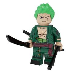 Imagem de Boneco Blocos De Montar One Piece Zoro Rocks - Mega Block Toys