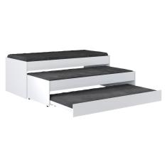 Imagem de Tricama para colchão 88 x 188 cm Multimóveis FG0739 Branca