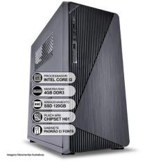 Imagem de Computador Desktop, Intel Core I3 3º Geração, 4Gb Ram, Ssd 120Gb, Hdmi