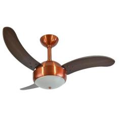 Imagem de Ventilador De Teto Infinity Max Cobre 3 Pás Mdf Tabaco 110V 1007