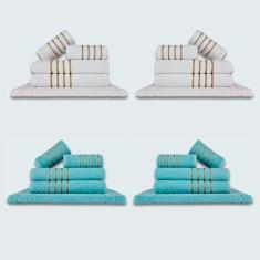 Imagem de Jogo De Toalhas 20 P? S Cole??O Montreal 100% Algod? O Br + vd