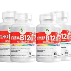Imagem de Kit C/5 Vitamina B12 Metilcobalamina Fits Life - 60 cápsulas