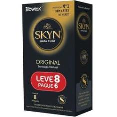 Imagem de Preservativo Blowtex Skyn Original 8 Unidades