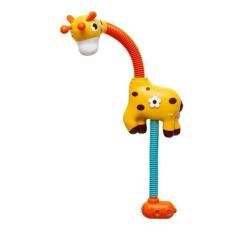 Imagem de Brinquedo De Banho Girafa Chuveirinho Eletrônico Banheira Piscina Buba