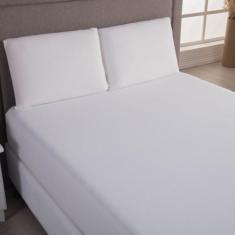 Imagem de Lençol Malha De Algodão Penteado 3Peças Toque Macio - 100% Algodão Per