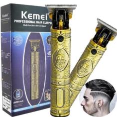 Imagem de Maquininha Cortar Cabelo E Barba Cabelereiro Profissional -